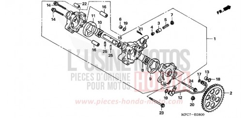 POMPE A HUILE FMX6505 de 2005